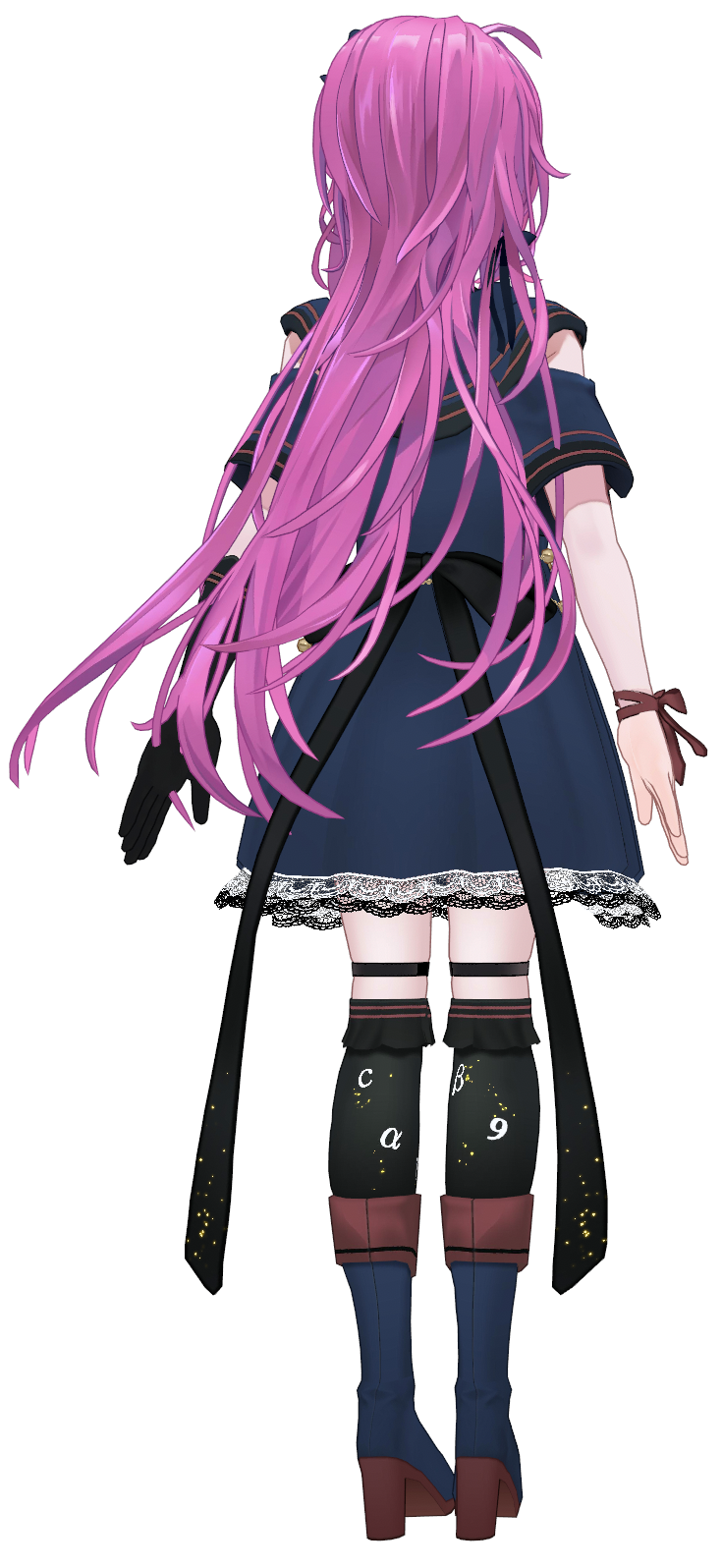 メイン衣装 背面