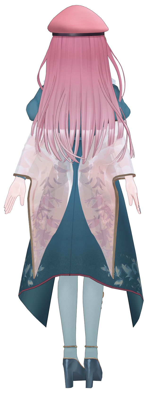 ガラドレス 背面